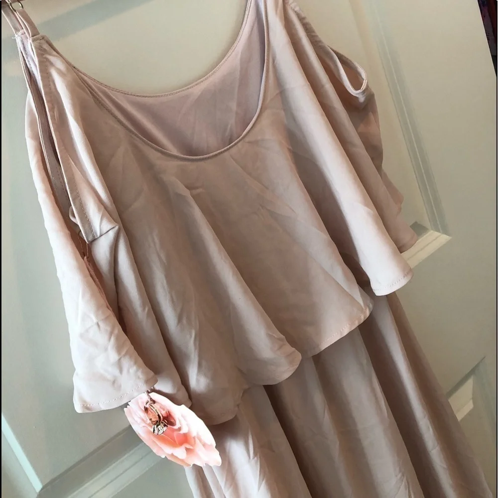 Show Me Your Mumu Caitlin Ruffle Maxi Dress NWT